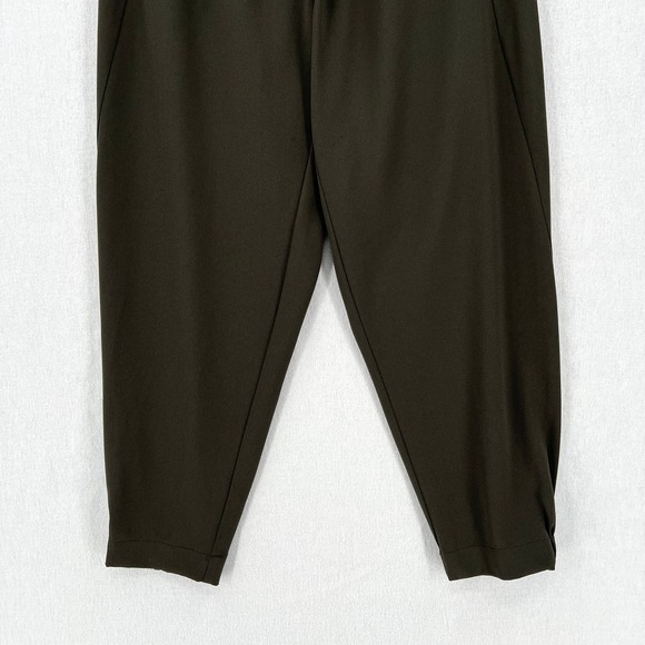 ARITZIA BABATON Dexter Pants Womens Medium Green High rise Pull On Triacetate - Picture 5 of 16